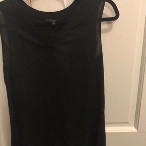 Theory silk sleeveless top Sz M